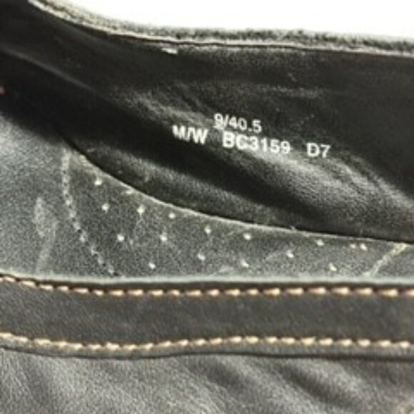 Boc  Born Concepts Slingback Wedge Leather Sandals - Picture 5 of 5